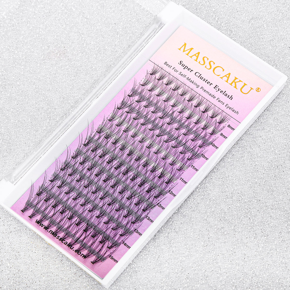 Heat Bonded Cluster Eyelash Extension 10D