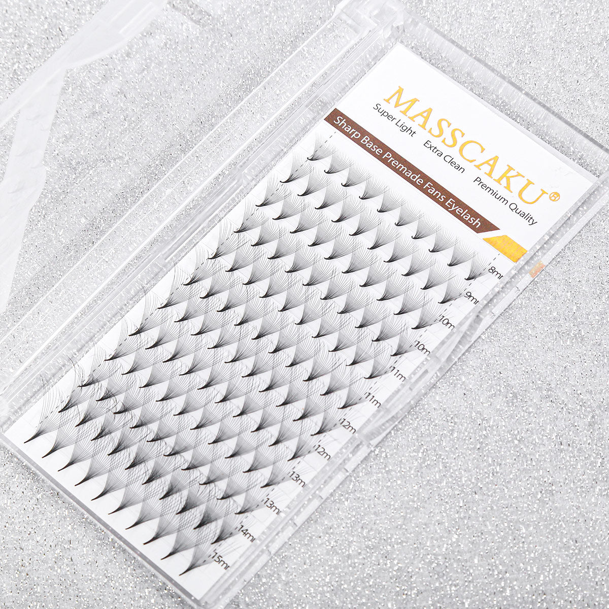Sharp Base Premade Fans Eyelash 16D