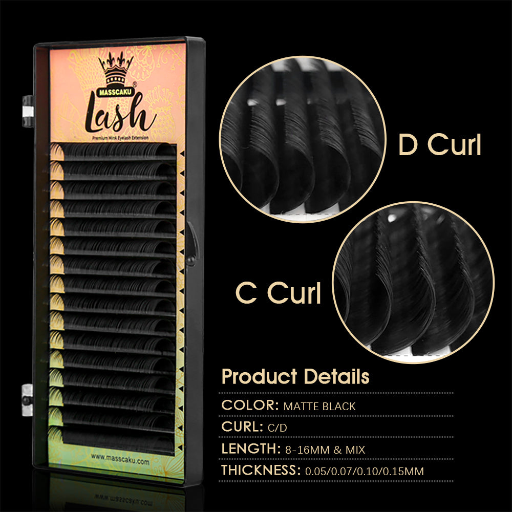 16 Lines Classic Volume Eyelash Extension