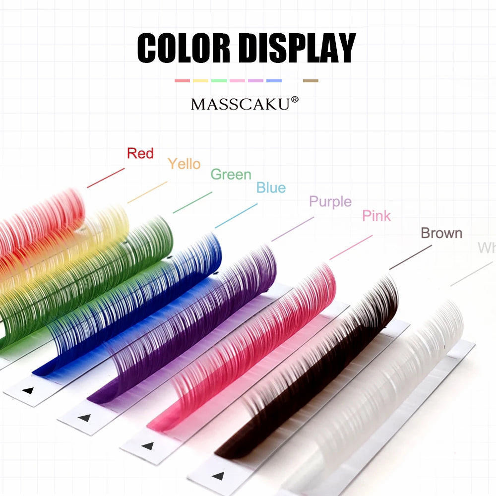 Colorful Blooming Eyelash Extension