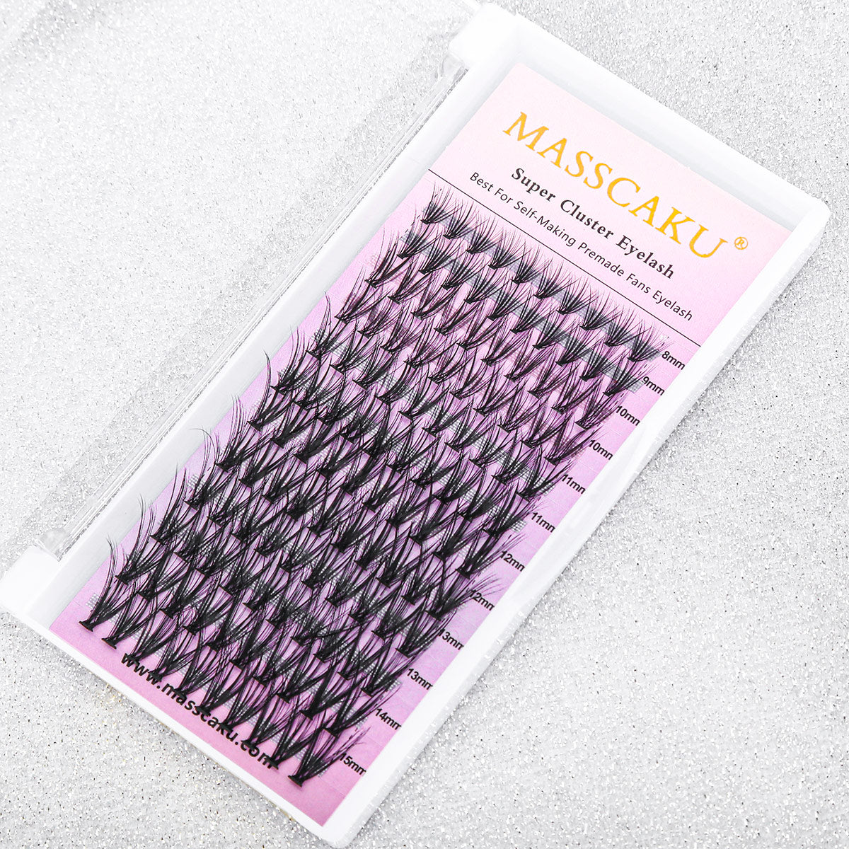 Heat Bonded Cluster Eyelash Extension 20D