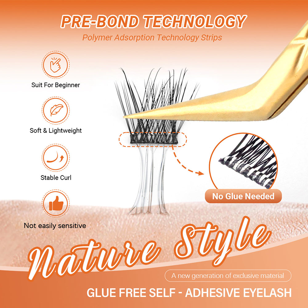 Glue Free Self - Adhesive Eyelash #167