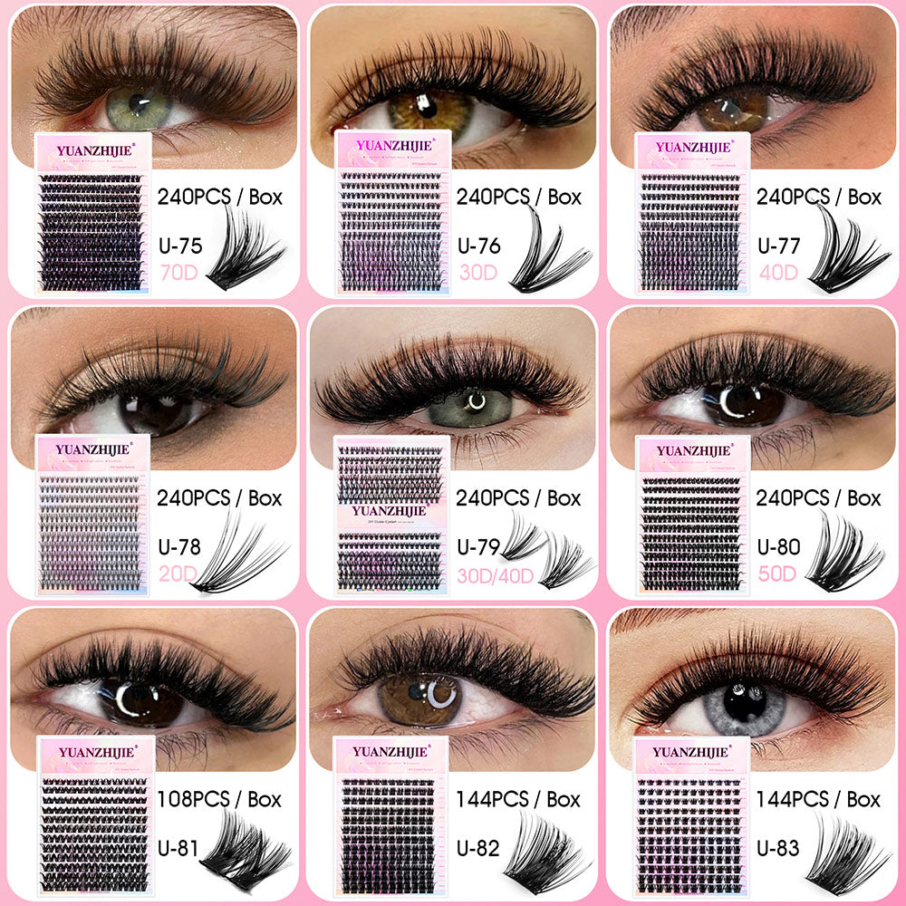 Home DlY Clusters Lash Extention #69