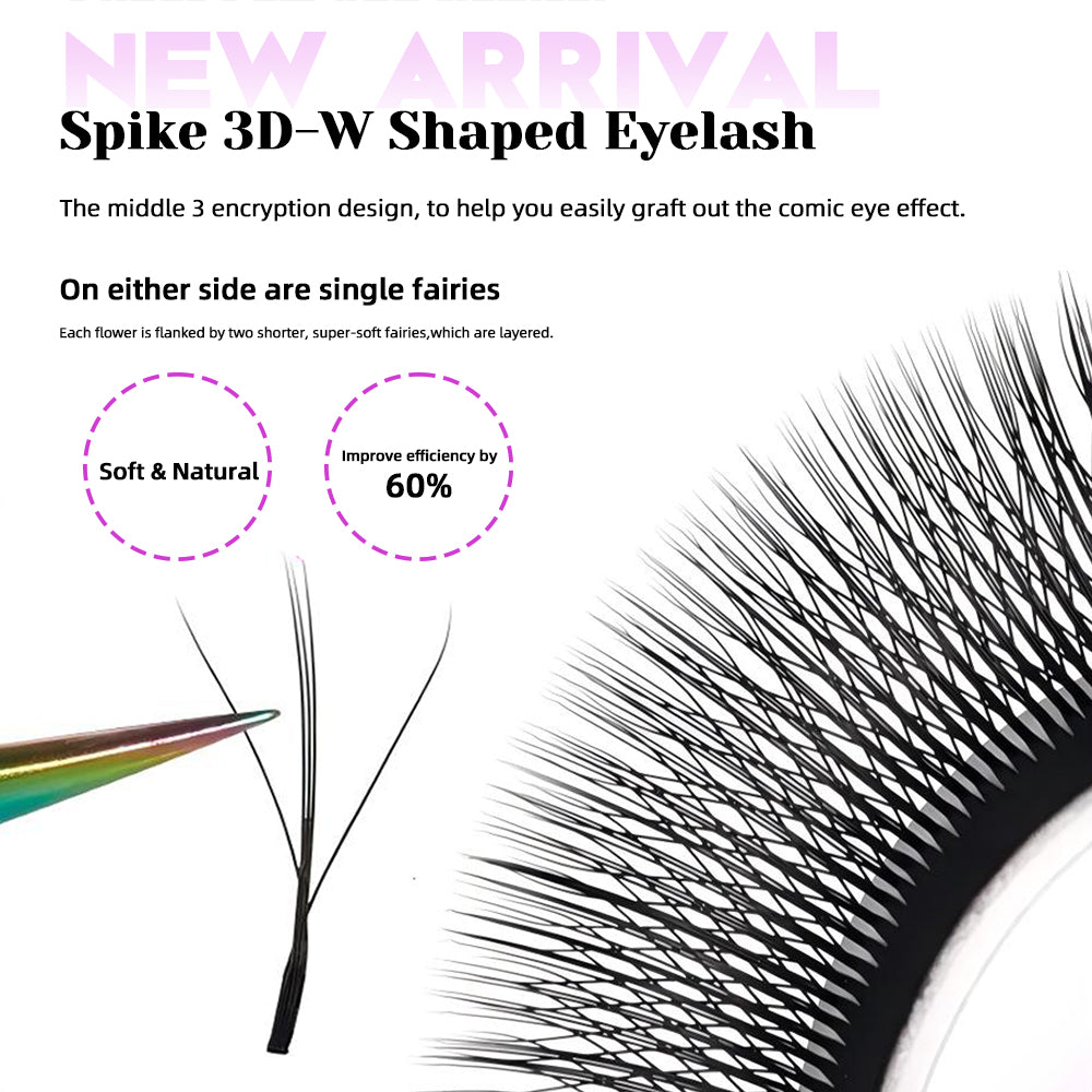 Spike 3D W Shaped Eyelash