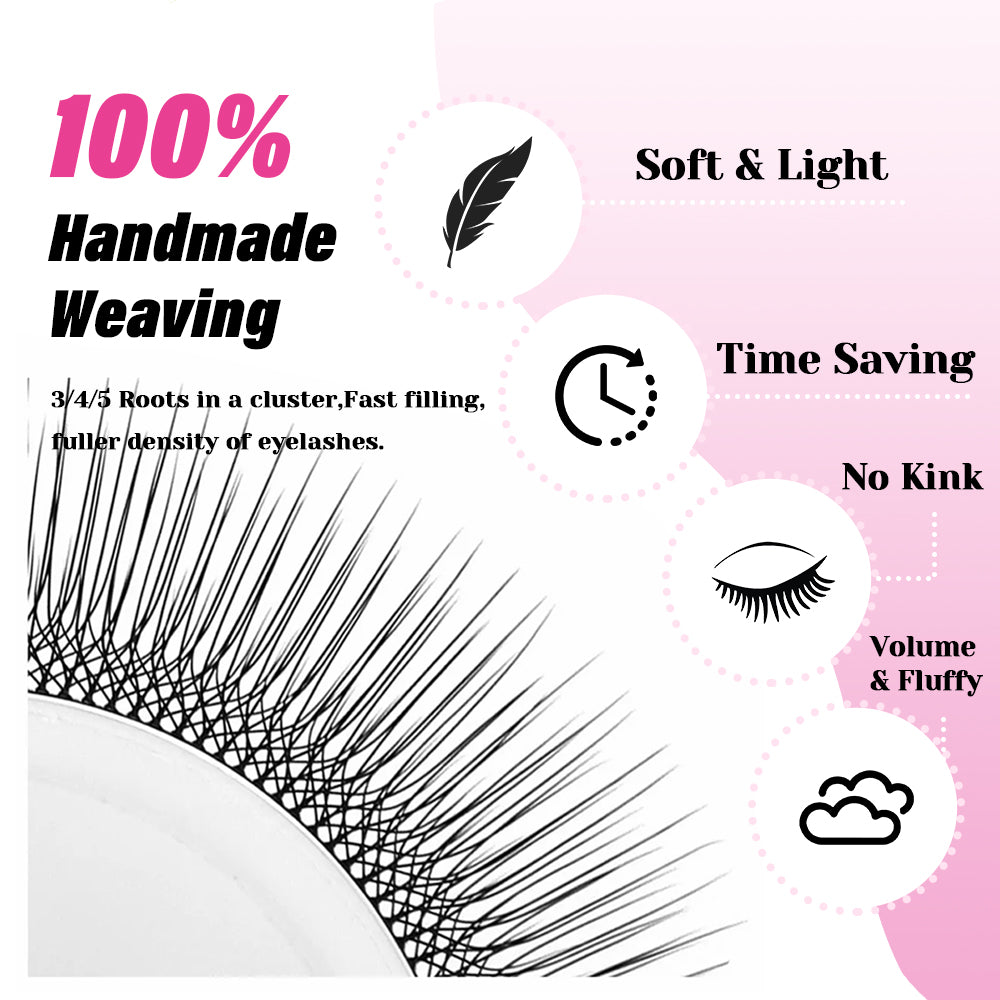 Camellia 5D W-Shaped Lashes