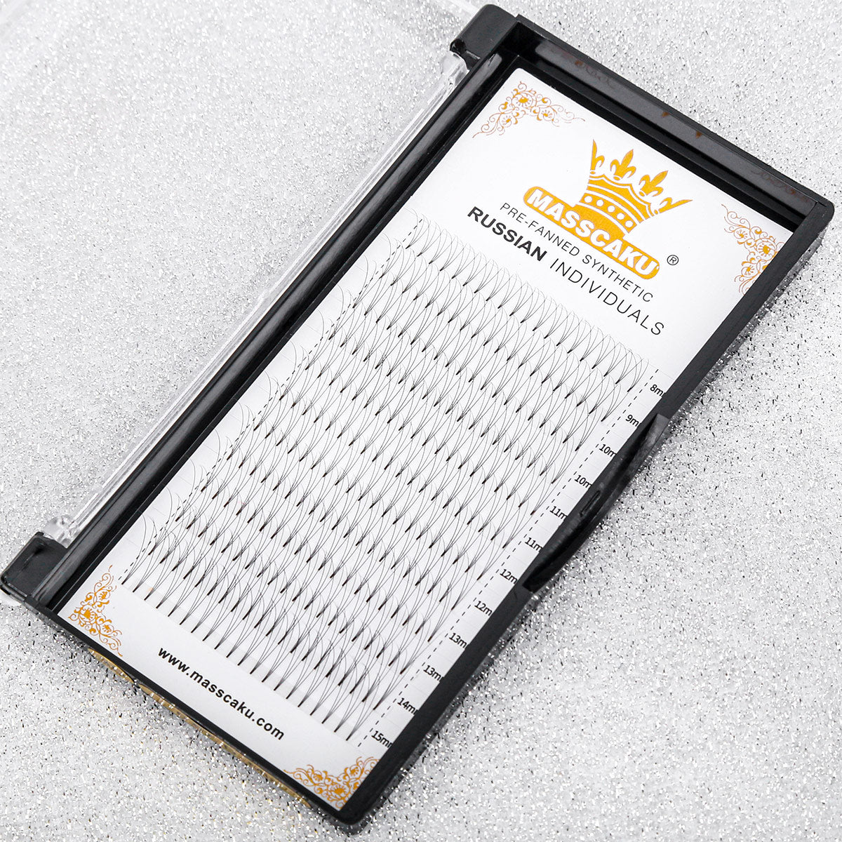 Premade Fans Short Stem Lashes 3D