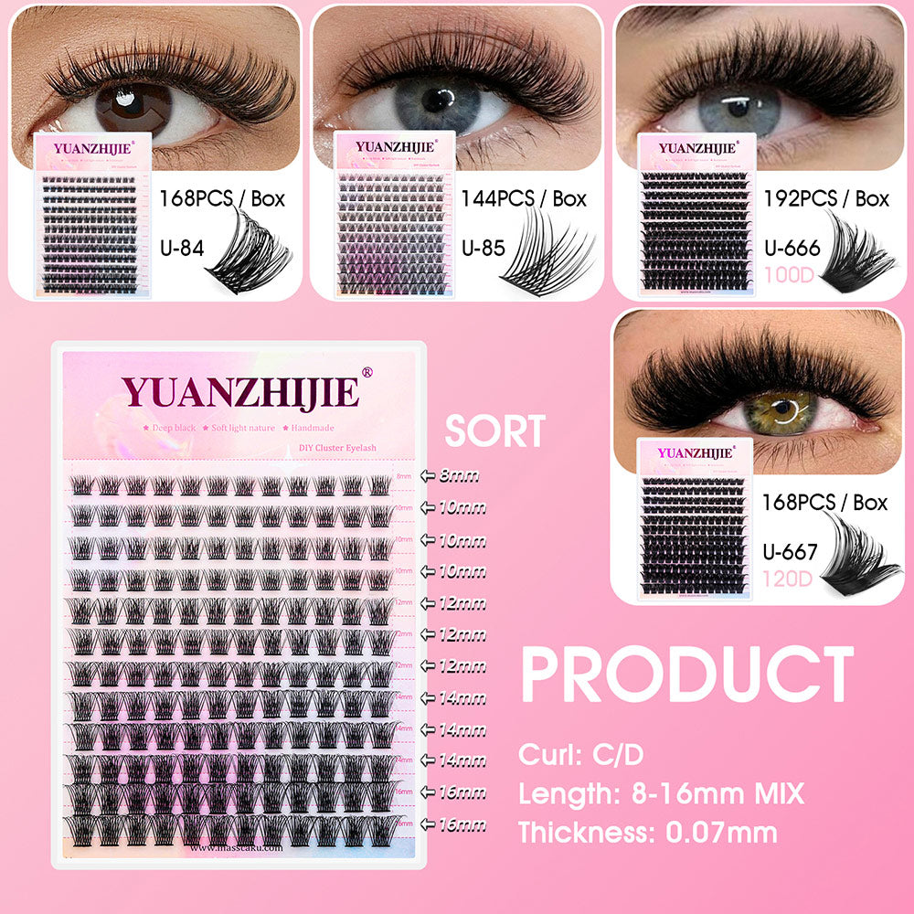 Home DlY Clusters Lash Extention #69