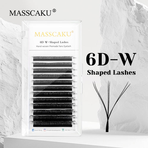 6D W Shaped Premade Fans Eyelash Extension