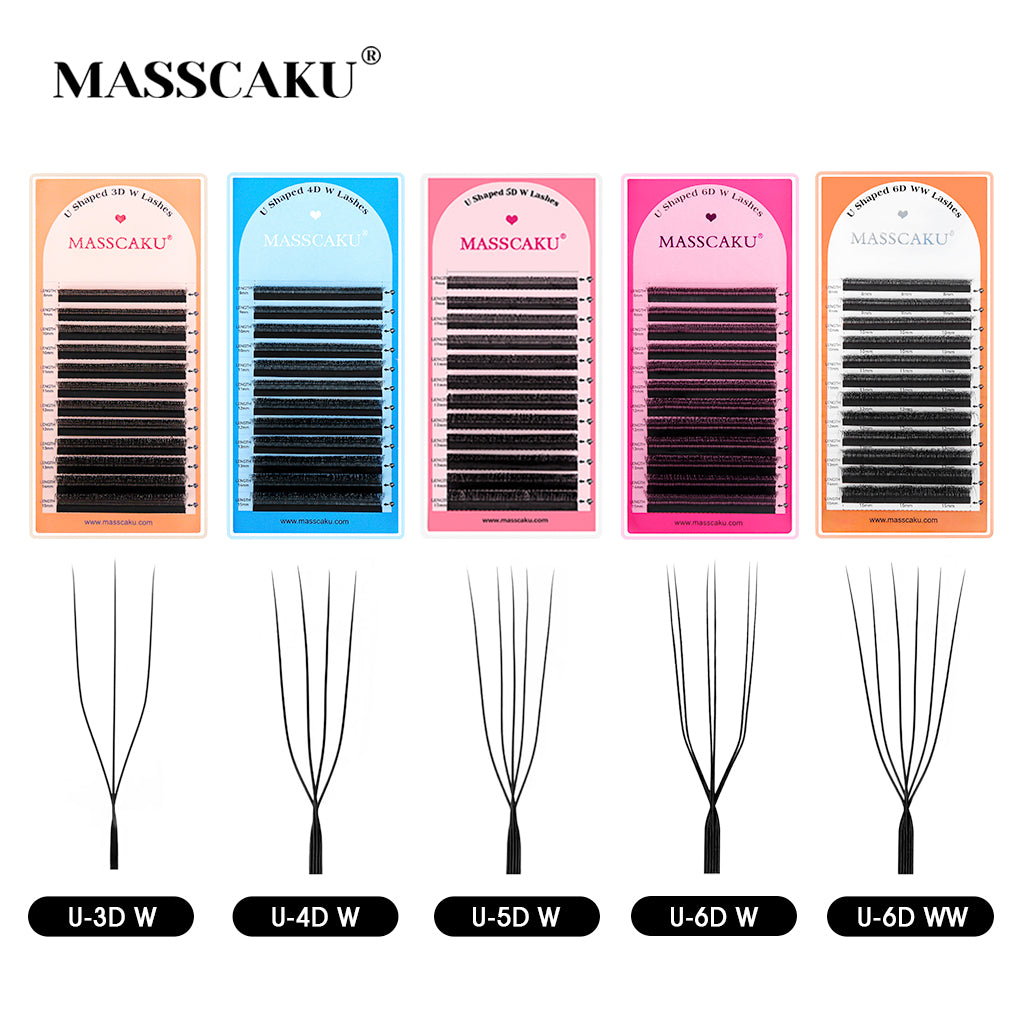 U-Shaped 6D WW Eyelash