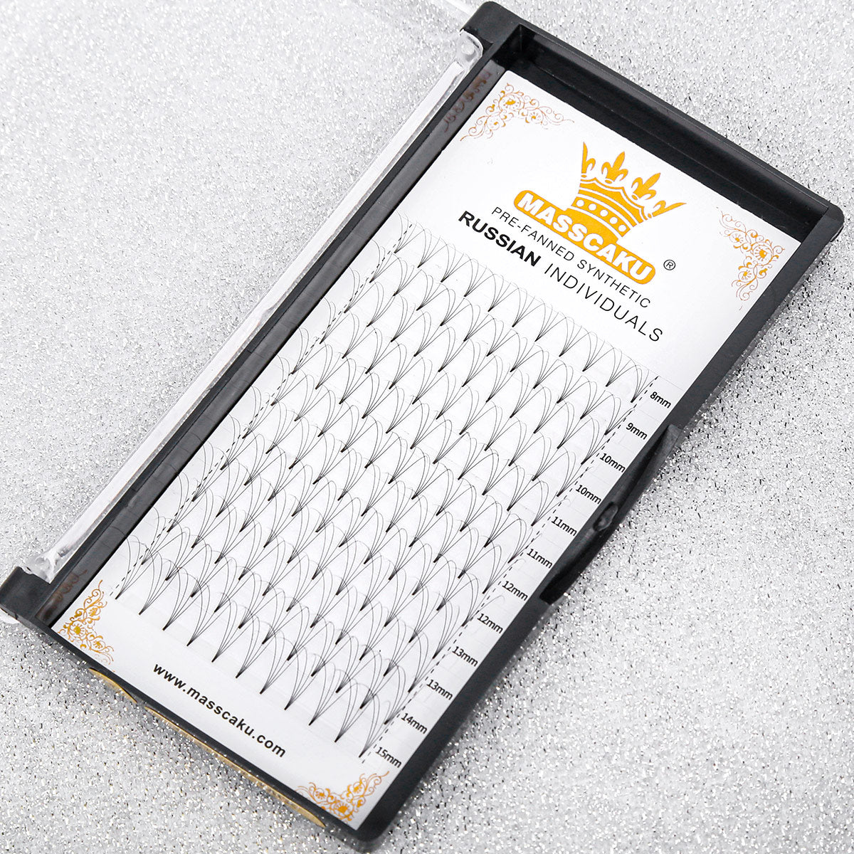Premade Fans Short Stem Lashes 4D