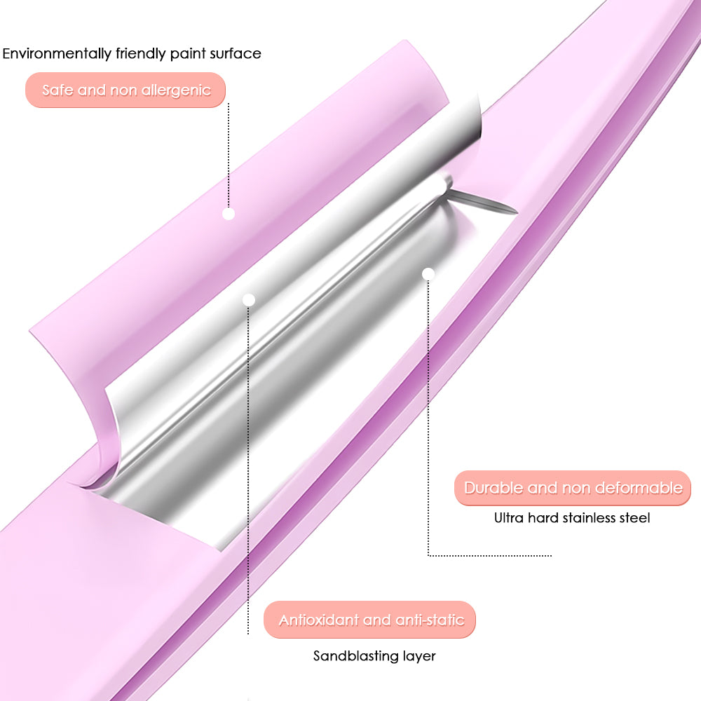 Color Beauty Salon Eyelash Tweezers