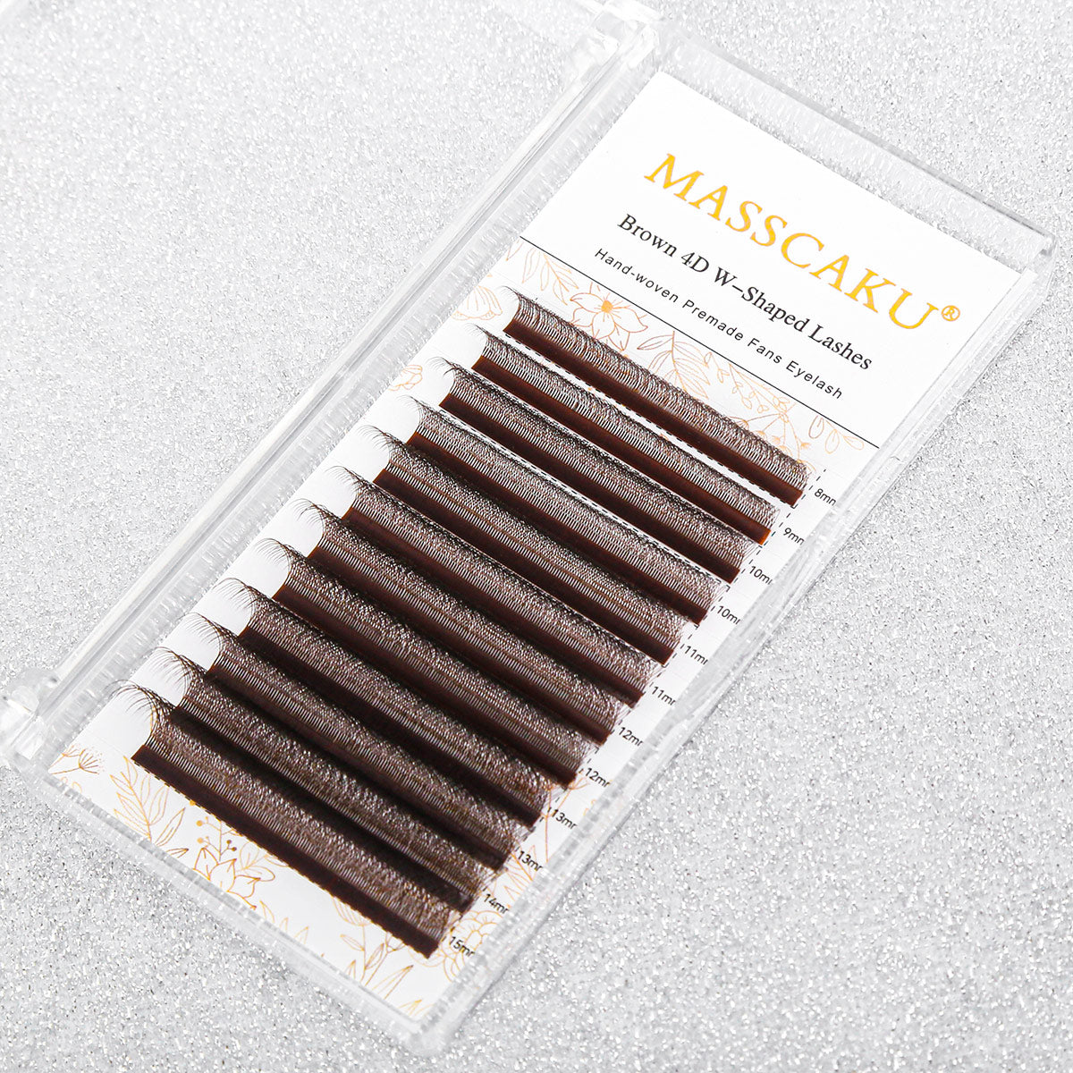 Brown 4D W Shaped Eyelash