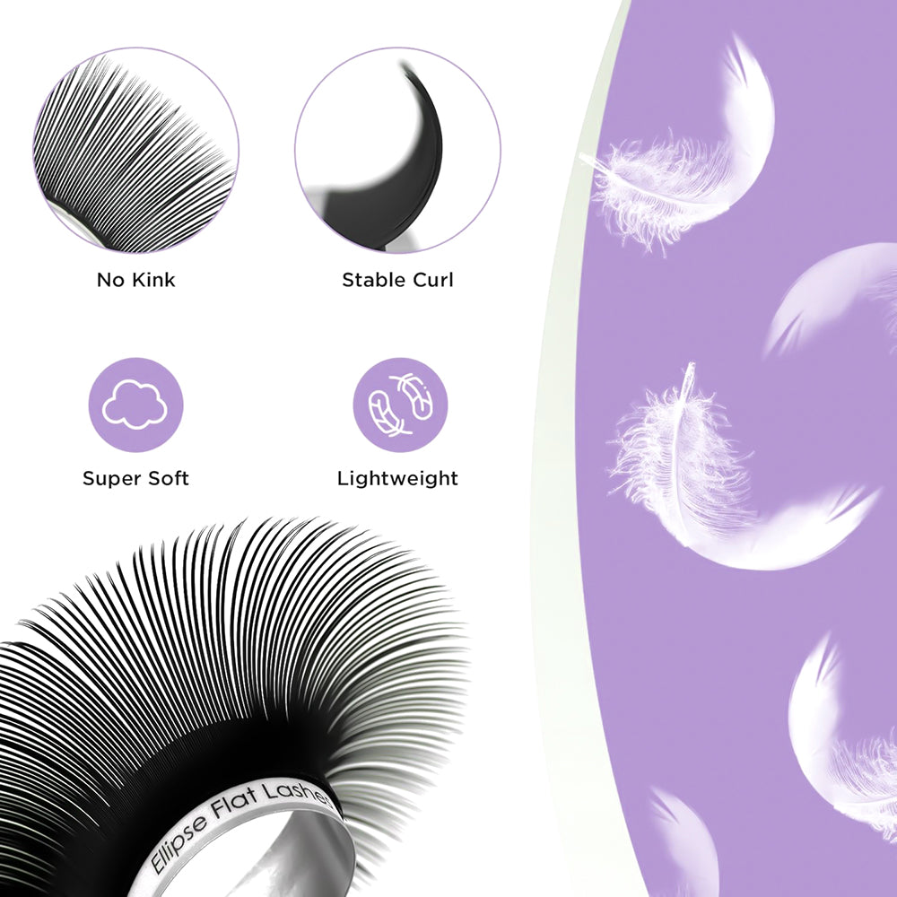 Ellipse Flat Eyelash Extension