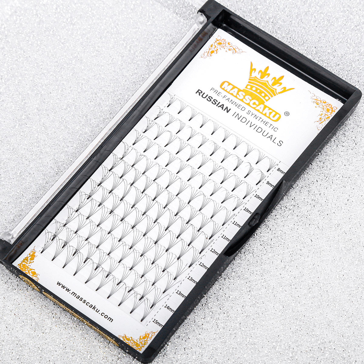 Premade Fans Short Stem Lashes 5D