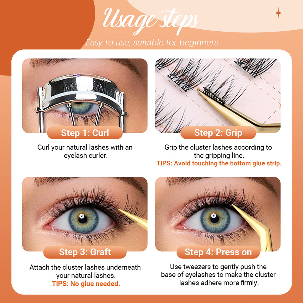 Glue Free Self - Adhesive Eyelash #167