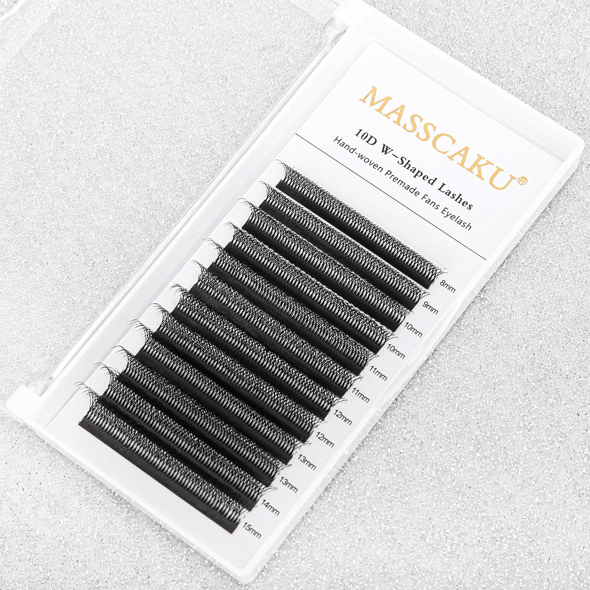 10D W Shaped Premade Fans Eyelash Extension