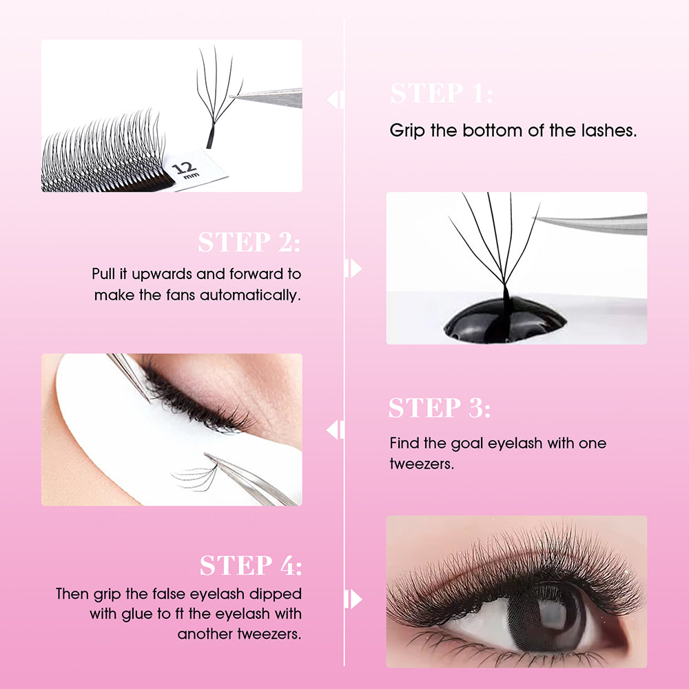 Camellia 5D W-Shaped Lashes