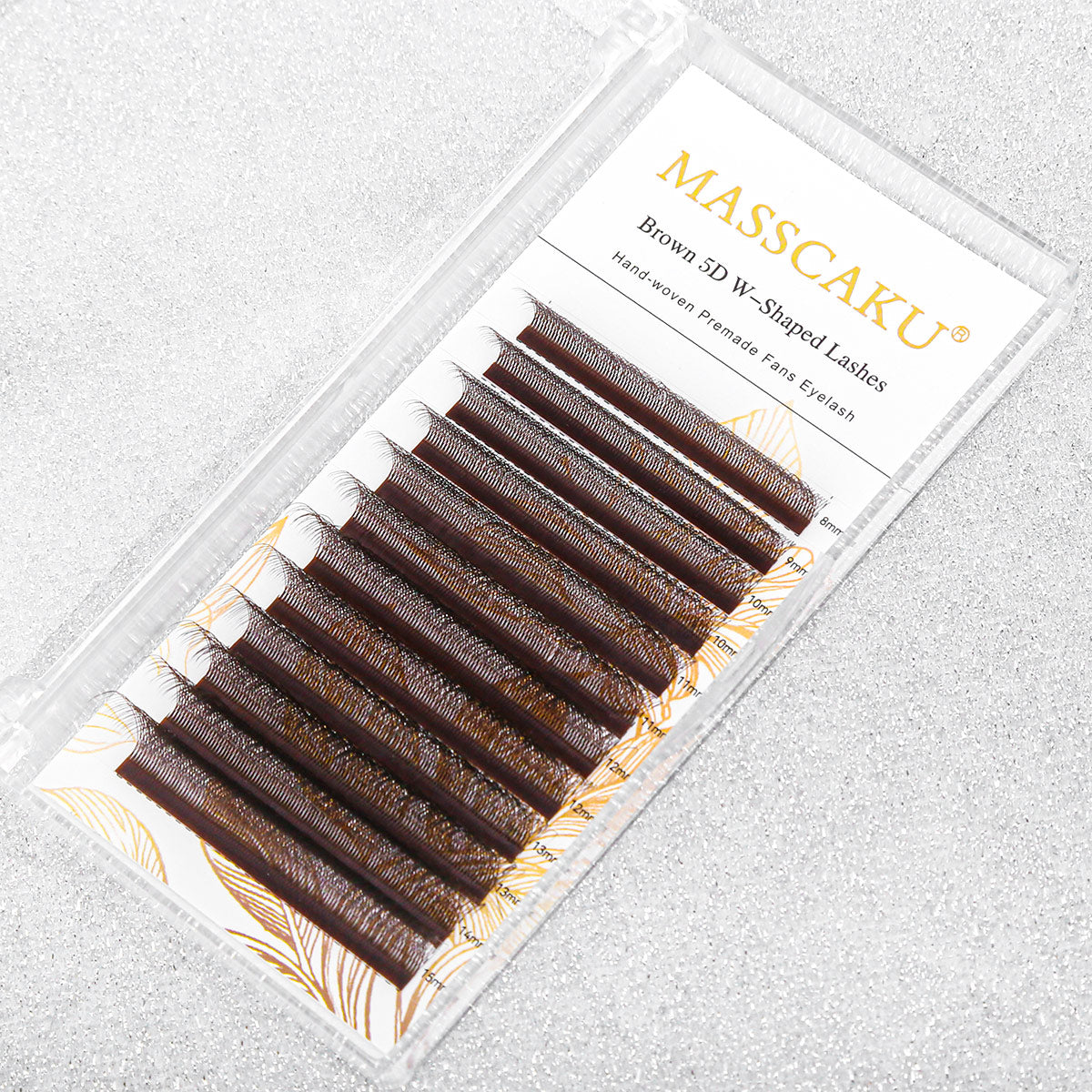 Brown 5D W Shaped Eyelash
