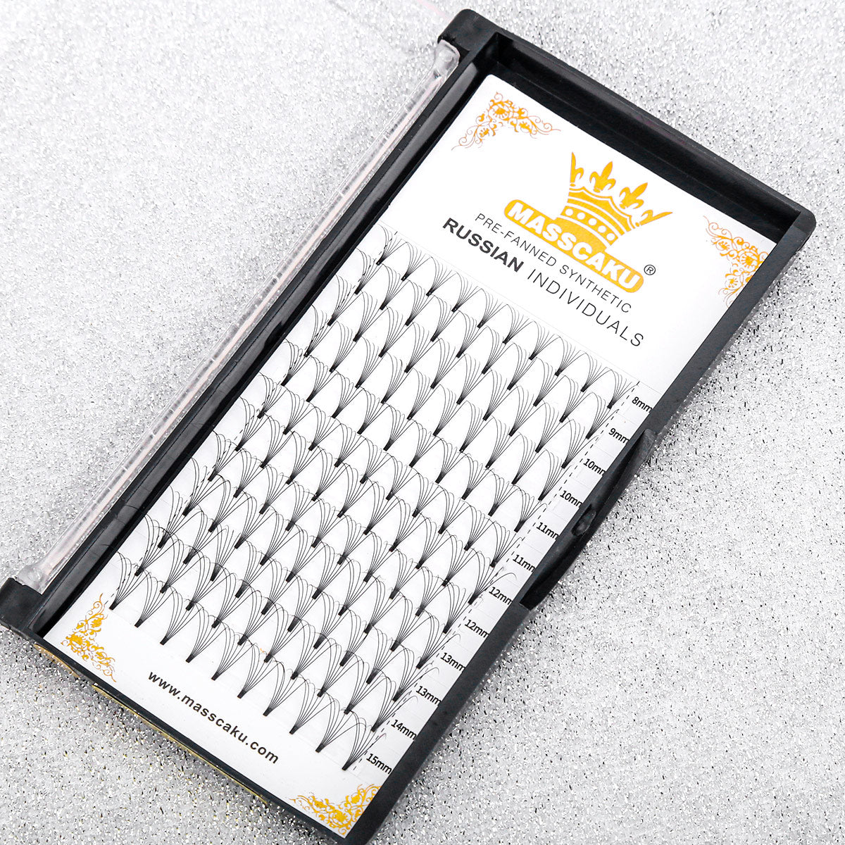 Premade Fans Short Stem Lashes 6D