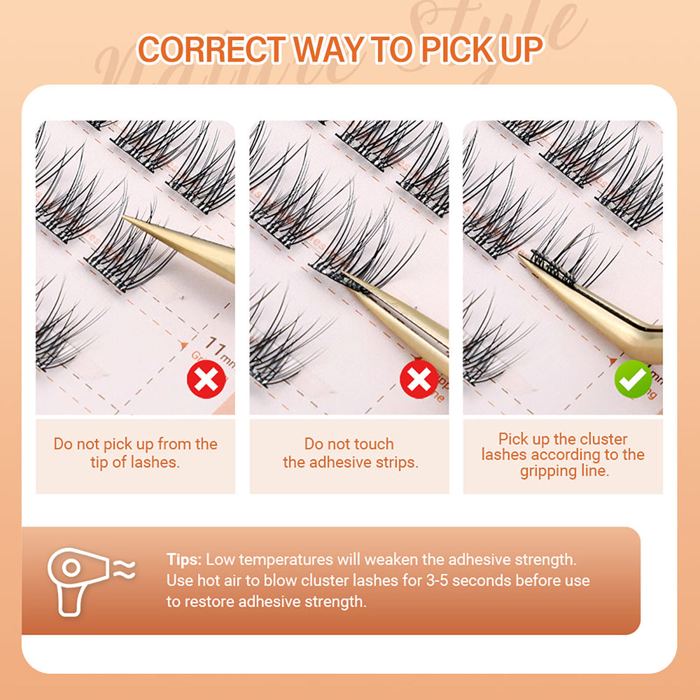 Glue Free Self - Adhesive Eyelash #167