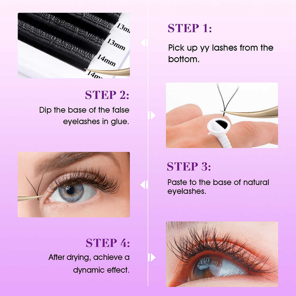 U Shaped YY Eyelash