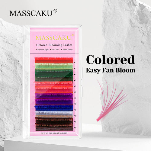Colorful Blooming Eyelash Extension