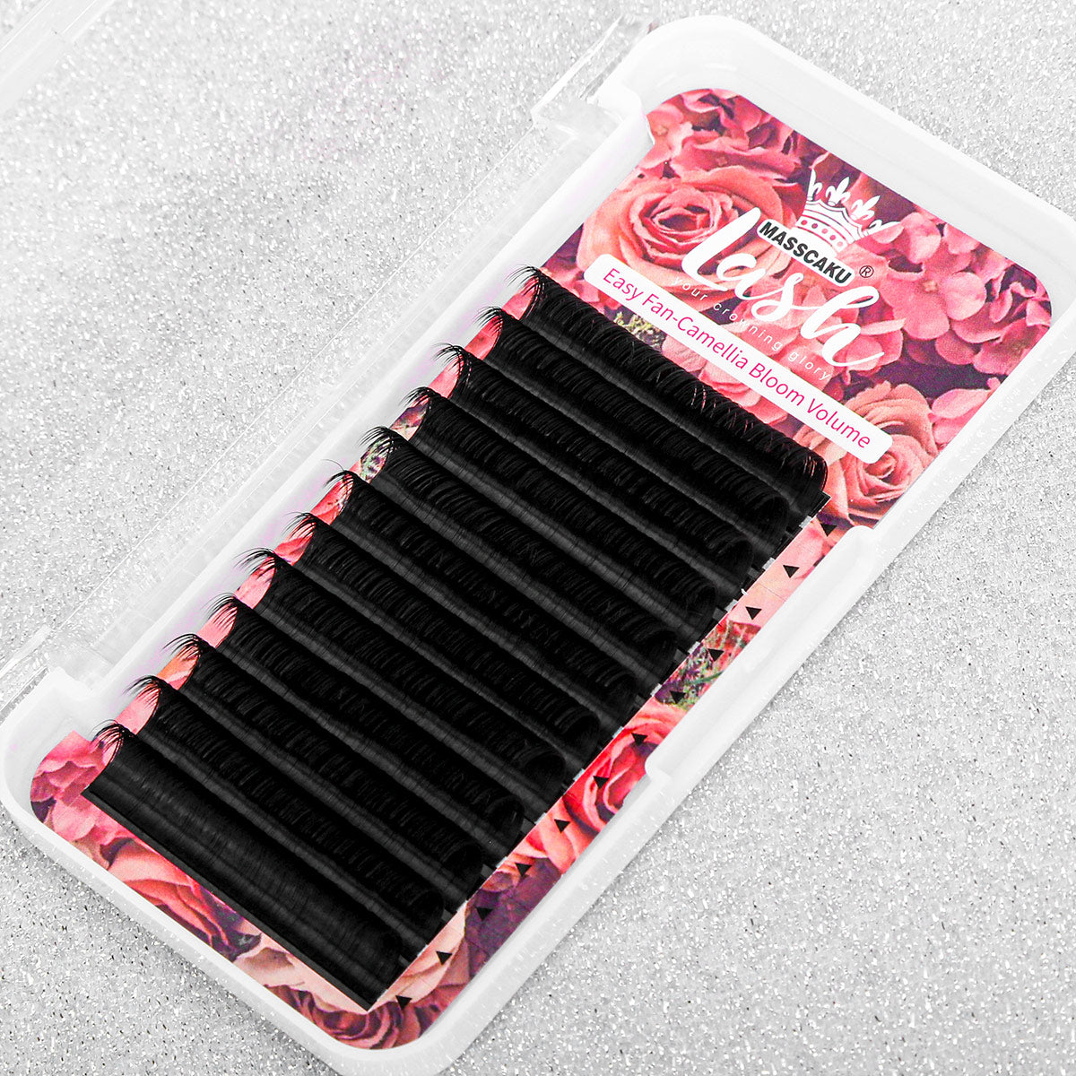 Camellia Easy Fanning Blooming Eyelashes 0.05mm Thickness