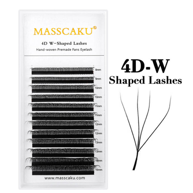 W Shape Eyelash Extension MASSCAKU LASHES