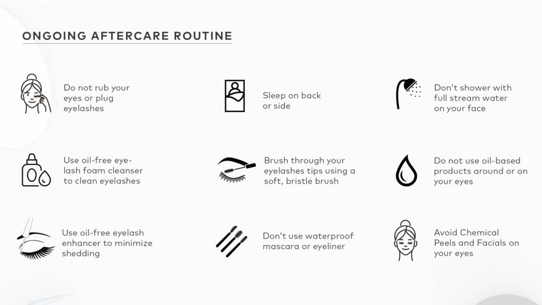 Best Aftercare Routine for Lash Clients: Keeping Your Lashes Gorgeous and Long-Lasting