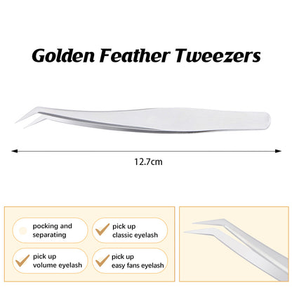 Professional Eyelash Tweezers