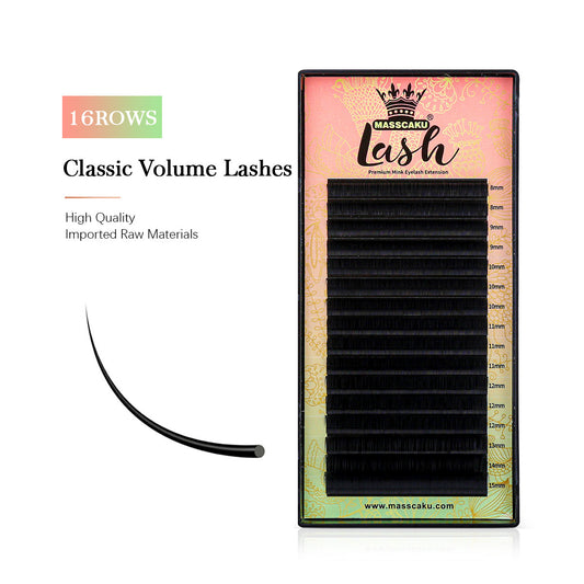 16 Lines Classic Volume Eyelash Extension