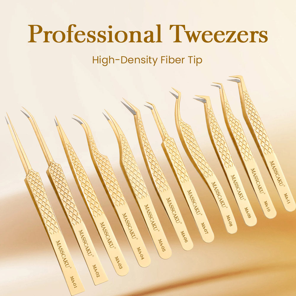 Fiber Mouth High-End Beauty Salon Grafting Tweezers