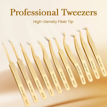 Fiber Mouth High-End Beauty Salon Grafting Tweezers