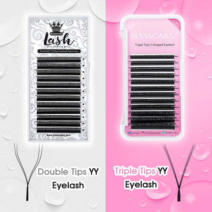 Triple Tips YY Shaped Eyelash