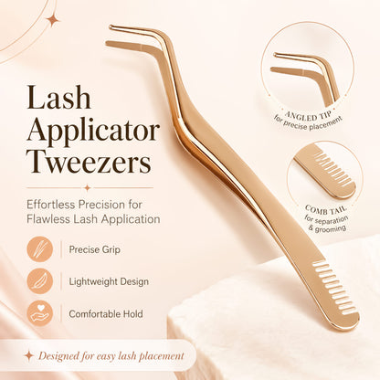 Flat Mouthed DIY Eyelash Tweezers