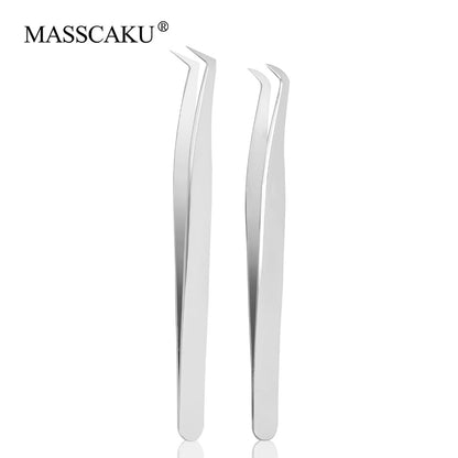 Chickbeak Shaped & 7 Shaped Eyelash Tweezers
