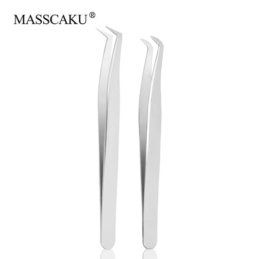 Chickbeak Shaped & 7 Shaped Eyelash Tweezers
