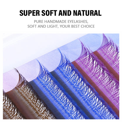 Colored YY Shaped Eyelash