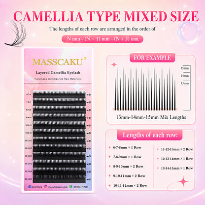 Layered Camellia Eyelash