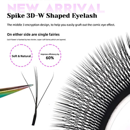 Spike 3D W Shaped Eyelash