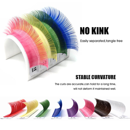 Colored Classic Volume Eyelash Extension