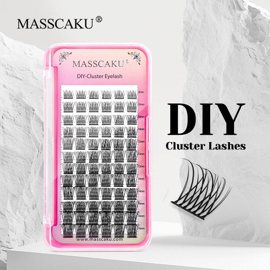 12 Small Lines DlY Clusters Lash Extention #30