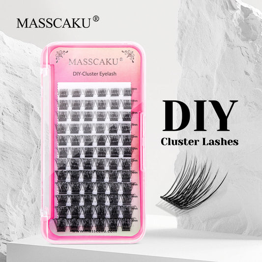 12 Small Lines DlY Clusters Lash Extention #32