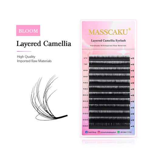 Layered Camellia Eyelash