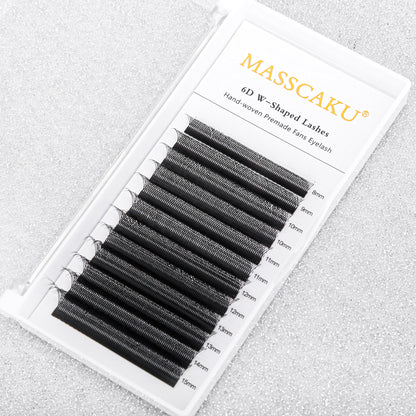 6D W Shaped Premade Fans Eyelash Extension