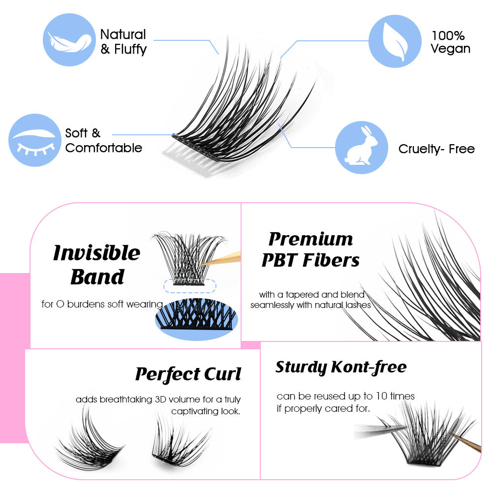 Home DlY Clusters Lash Extention #66