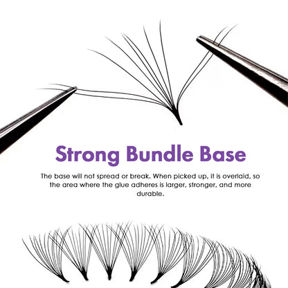 Sharp Base Premade Fans Eyelash 20D