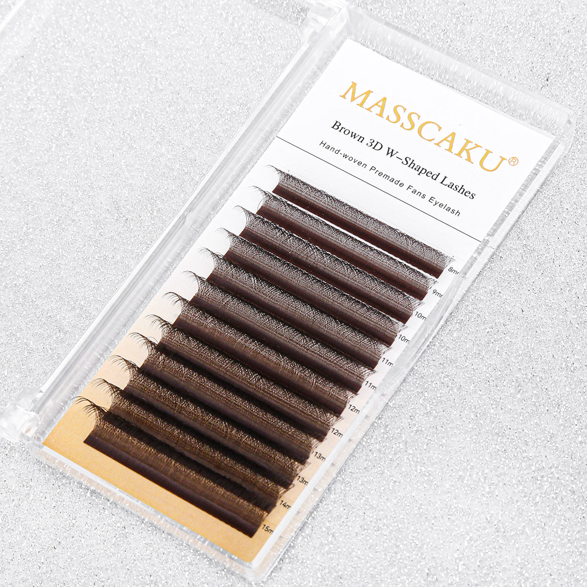 Brown 3D W Shaped Eyelash