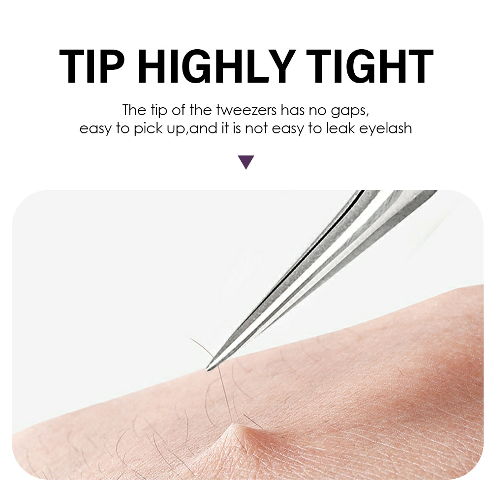 Chickbeak Shaped & 7 Shaped Eyelash Tweezers