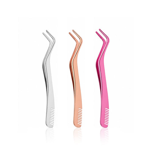Flat Mouthed DIY Eyelash Tweezers